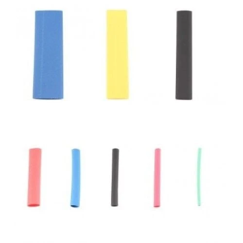 560 Parça Makaron Seti Kapaklı Kutulu Kablo Birleştirme Koruyucu Sıcaklıkla Daralan Makaron Set - 3