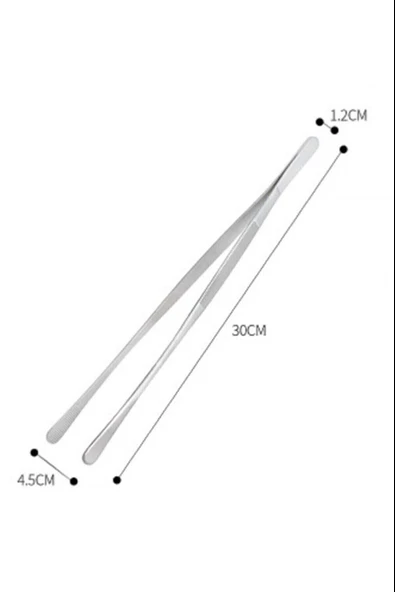 Sülük Tutma Cımbızı Dar Ağızlı 30 cm - Hacamat Cımbızı - Resim 4