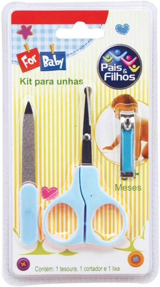 Bebek Tırnak Bakım Seti - Mavi - 2
