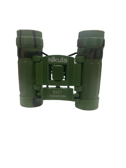 8x21  Dürbün Kamuflaj  Av Dürbünü 56m/1000m Kauçuk Kaplama - Resim 5
