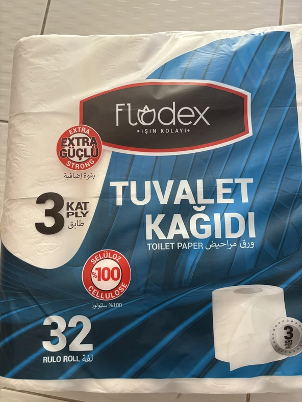 Flodex 32 Li tuvalet kagıdı 3 katlı ürün görseli