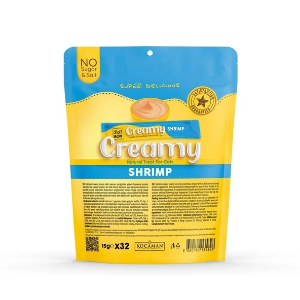 Delibon Creamy Ödül Maması Kuzulu 15gr 32li Paket - 2