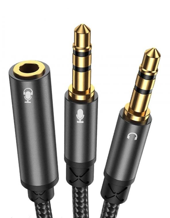 Joyroom SY-A05 Splitter Kulaklık ve Mikrofon Birleştici - 5