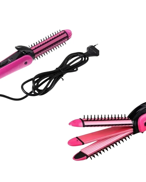 Ergonomik Tasarımlı Fön ve Maşa Uyumlu Saç Şekillendirici Maşa - Resim 4