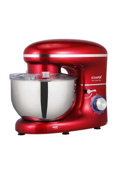Schafer Prochef Xl Stand Mikser 5 lt - Kırmızı ürün görseli 1