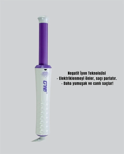 Negatif İyon Teknolojili Saç Maşası – Kabarmayan, Elektriklenmeyen Bukleler! - Resim 3