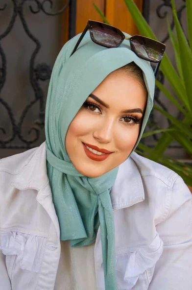 Mint Hazır Eşarp - 2