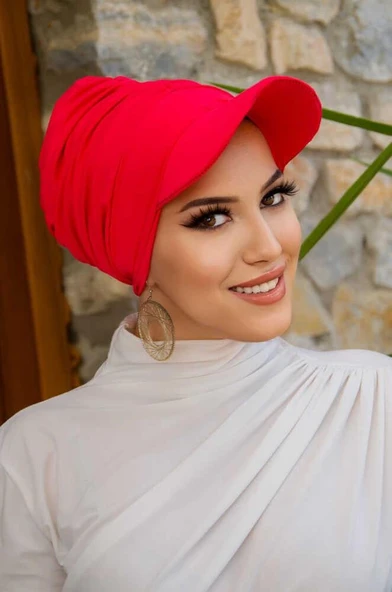 Kırmızı Havuz - Deniz Şapkası / Mayo Üstüne Kullanılabilir ürün görseli