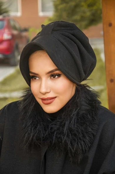 Antrasit Kaşe Şapka Bone - 2