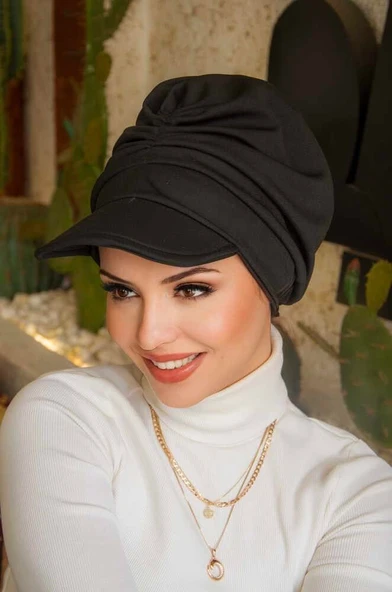 Siyah Kepli Şapka Bone ürün görseli