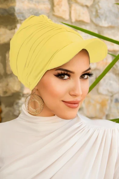 Sarı Havuz & Deniz Şapkası / Mayo Üstüne Kullanılabilir - Resim 2