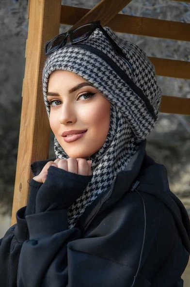 Kazayağı Maskeli Bere - Resim 2