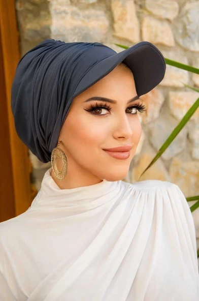 Füme Havuz & Deniz Şapkası / Mayo Üstüne Kullanılabilir - Resim 3