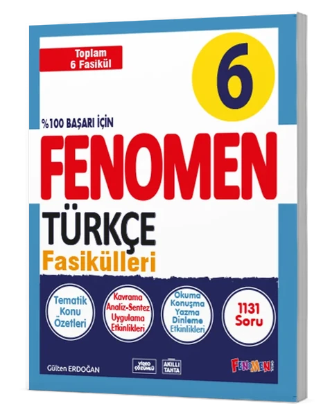Fenomen 6. sınıf Türkçe Fasikülleri - 1