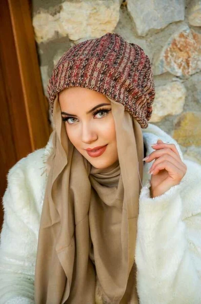 Taba Triko ATKISIZ Tesettür Bere ürün görseli