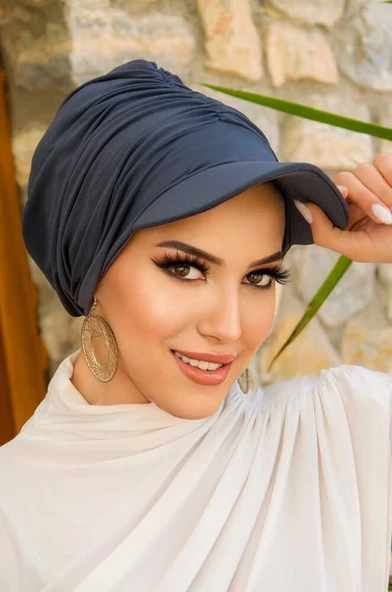 Füme Havuz & Deniz Şapkası / Mayo Üstüne Kullanılabilir - Resim 2