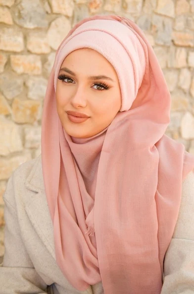 Pudra Bandana Bone Şal ürün görseli