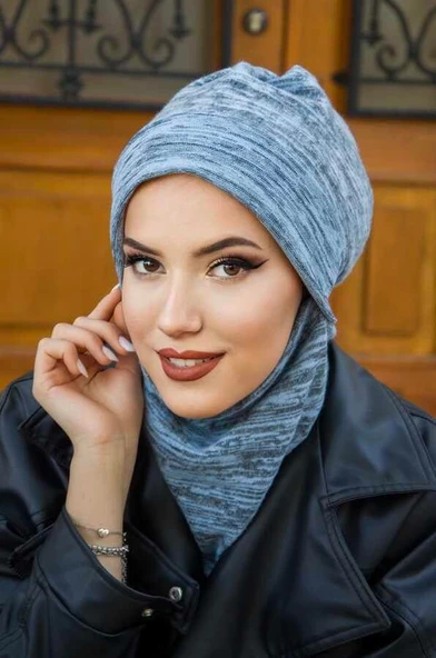 Soft Mavi Desen Maskeli Bere ürün görseli