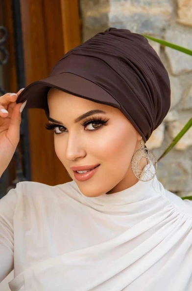 Kahverengi Havuz & Deniz Şapkası / Mayo Üstüne Kullanılabilir ürün görseli