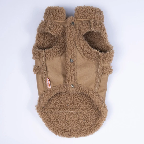 Pawstar Bej Churchill Su Geçirmez Küçük Irk Köpek Yeleği - Resim 4