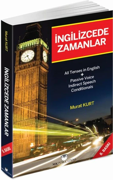 İngilizce'de Zamanlar Türkçe Açıklamalı İngilizce Gramer ürün görseli 1