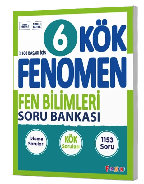 Fenomen 6.sınıf KÖK Fen Bilimleri Soru Bankası ürün görseli