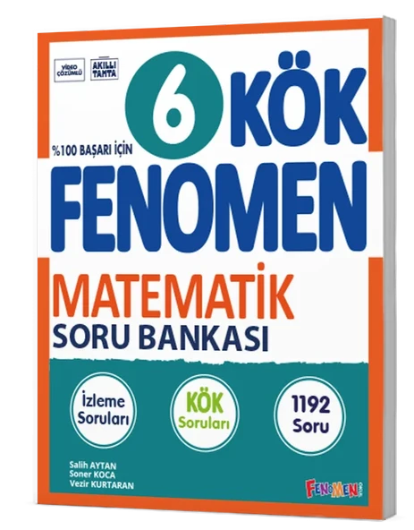 Fenomen 6. sınıf KÖK Matematik Soru Bankası ürün görseli