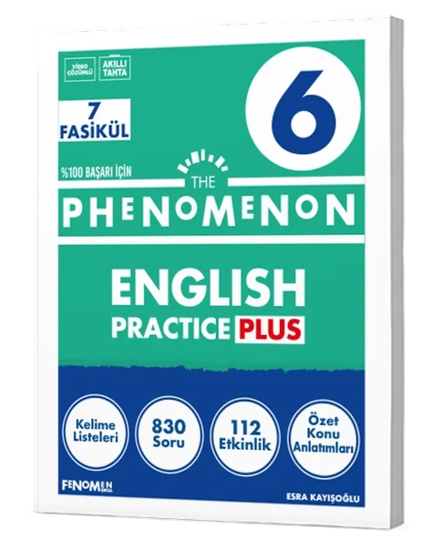 Fenomen 6.sınıf The Phenomenon English Practice Plus ürün görseli