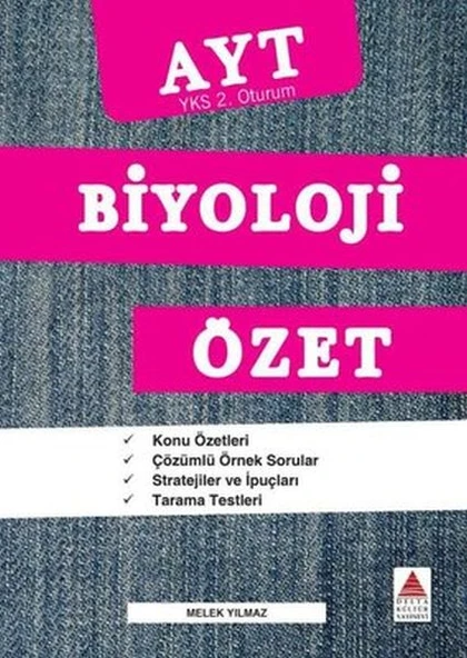 AYT Biyoloji Özet (YKS 2. Oturum) ürün görseli 1