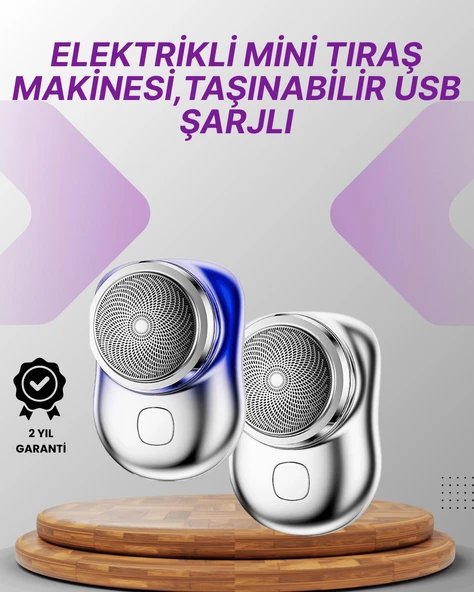Komple Vücut İçin Taşınabilir Elektrikli Tıraş Cihazı ürün görseli 1