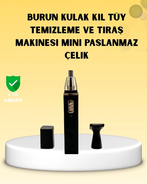 Şarjlı burun ve kulak kılı temizleme cihazı ürün görseli 1