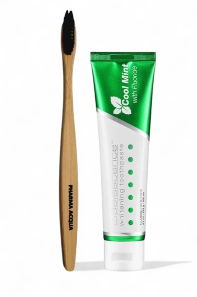 Opalescence Cool Mint Beyazlatıcı Diş Macunu 133 gr +  Pharma Acqua Bambu Yumuşak Diş Fırçası ürün görseli