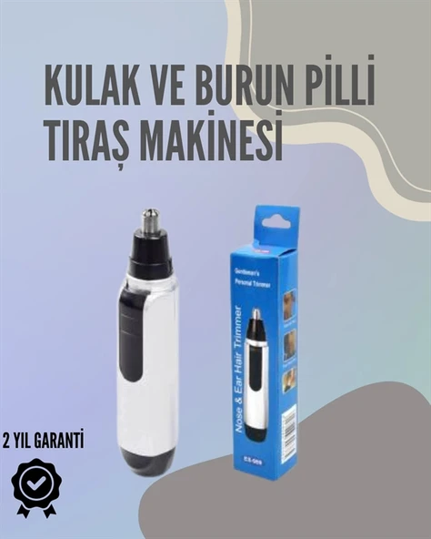 Hassas 3D Bıçaklı Kulak ve Burun Tıraş Makinesi ürün görseli 1