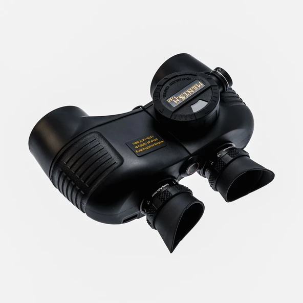 7x50 Profesyonel Dürbünü 1000m/132m Su Geçirmez Siyah - Resim 7