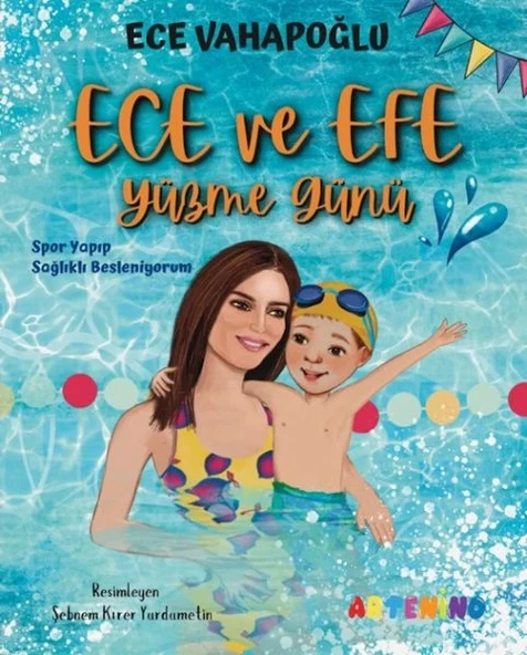 Ece ve Efe Yüzme Günü ürün görseli