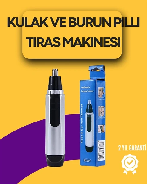 Seyahat Dostu Hafif Kulak ve Burun Düzeltici ürün görseli 1