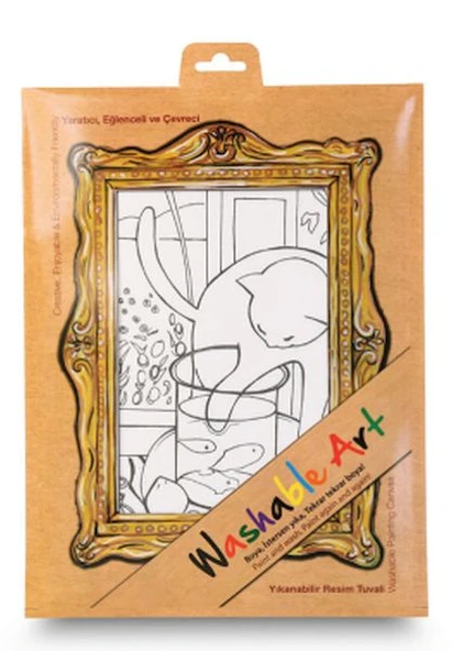 Funny Mat - Henrı Matısse The Cat Wıth Red Fısh 25 X 35 Cm ürün görseli 1