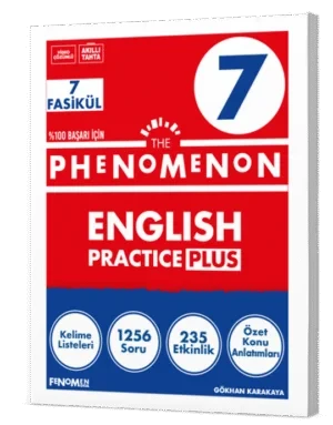 Fenomen 7. sınıf The Phenomenon English Practice Plus ürün görseli