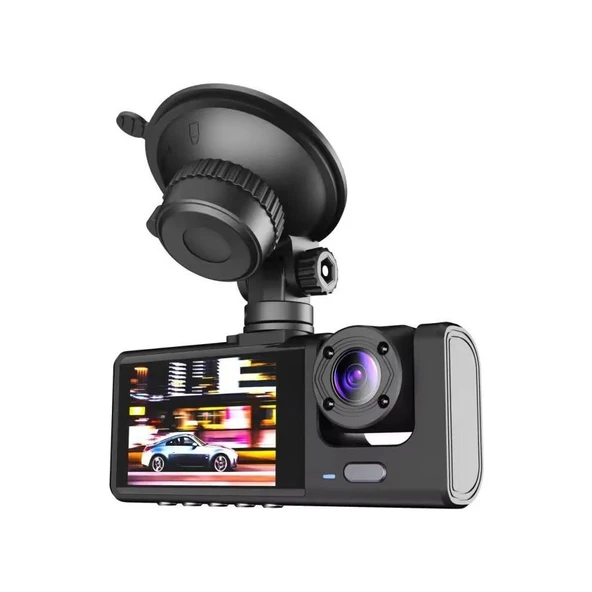 Raynox C309 Araç Içi Dikiz Gps Dashcam Wıfı Araba Kamerası - 6