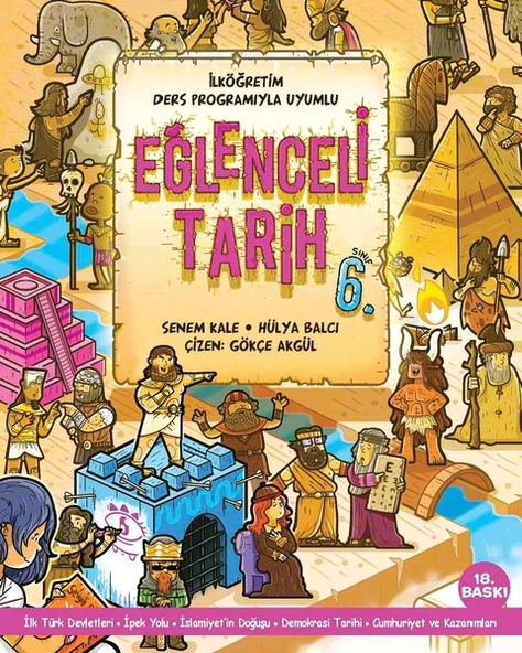 Eğlenceli Tarih 6.Sınıf ürün görseli
