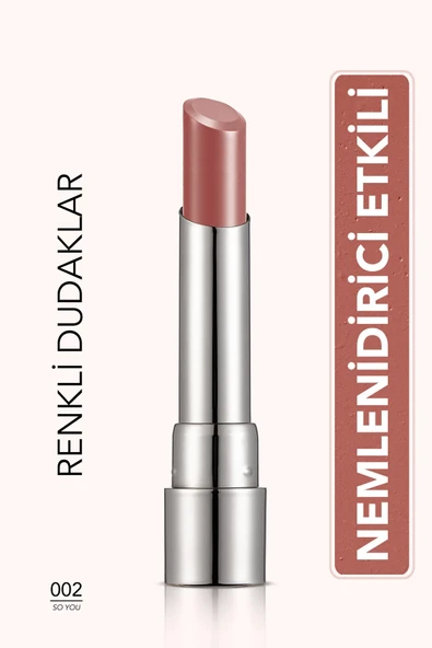 Flormar Sheer Up Lipstik Ruj 002 So You ürün görseli