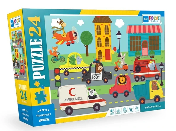 Blue Focus Transport - 24 Parça ürün görseli