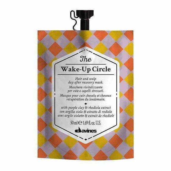 Davines The Wake Up Circle Yenileyici Saç Bakım Maskesi 50ml - 1