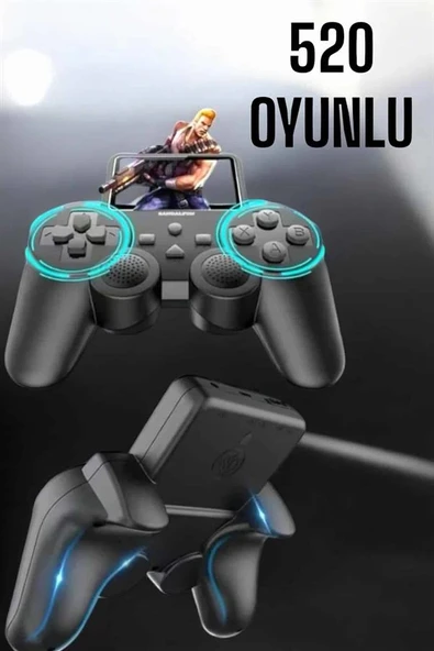 S10 Sup 520 Oyunlu Gamepad TV Uyumlu Gamepad - 1