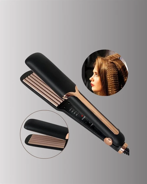 DEMPOWER DP-134 Saç Tost Makinesi – Kolay Kullanım, Hızlı Sonuç, Uzun Süre Kalıcılık - Resim 3