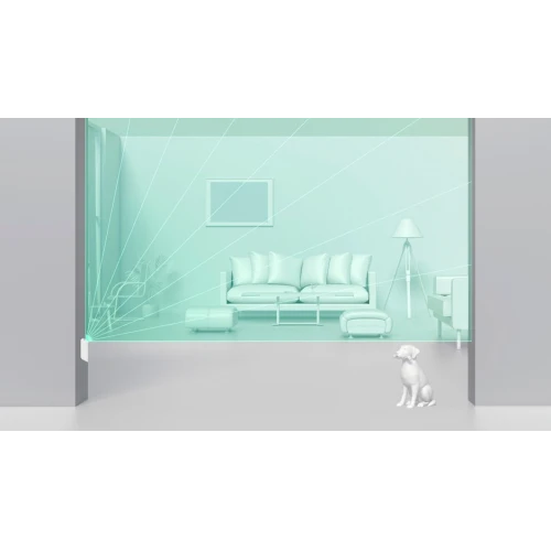 AJAX MotionProtect Curtain Kablosuz Perde Tipi Hareket Dedektörü BEYAZ - 2