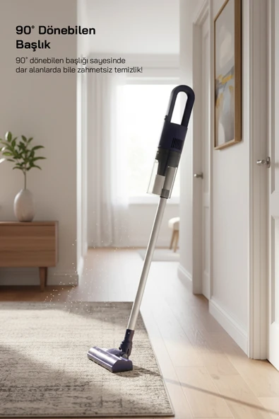 Sinbo SVC-8628 Kablolu Dikey Elektrikli Süpürge - Mavi - 7