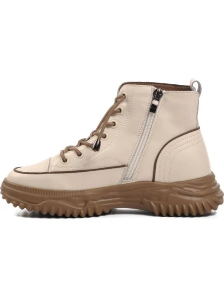 GUJA 24K310-13 KALIN TABAN DERİ KADIN SNEAKERS BOT - Resim 11