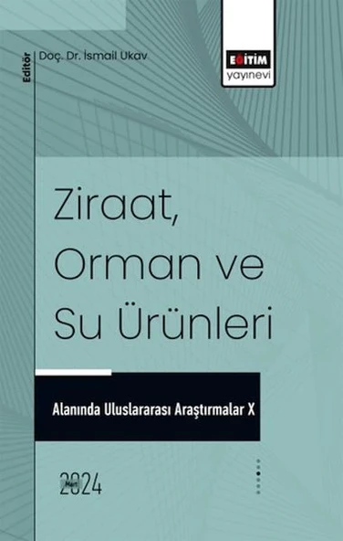 X_Ziraat, Orman Ve Su Ürünleri Alanında Uluslararası Araştırmalar ürün görseli