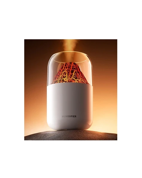 Alev Efektli Ultrasonik Difüzör – Sessiz Çalışma - Resim 4